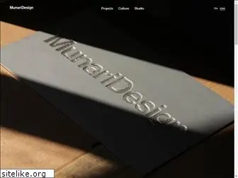 munaridesign.com