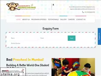 munchkinschildcare.co.in