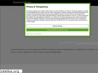 mundocertificado.com
