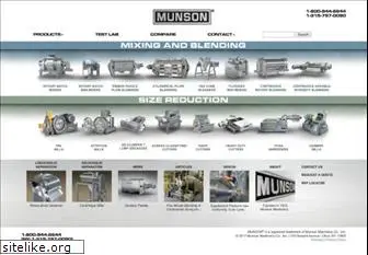munsonmachinery.com