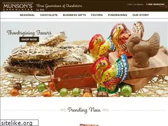 munsonschocolates.com