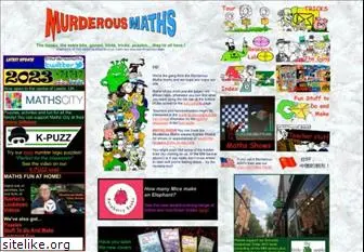 murderousmaths.co.uk