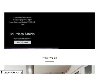 murrietamaids.com