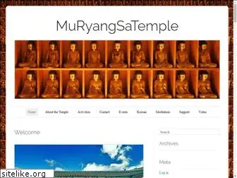 muryangsatemple.com