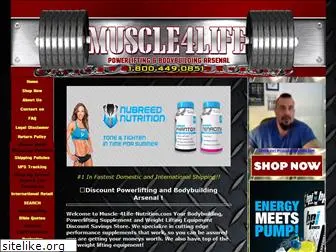 muscle-4life-nutrition.com
