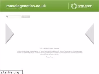 musclegenetics.co.uk