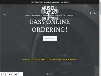 muscletirelettering.com