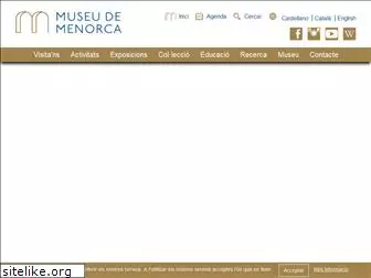 museudemenorca.com