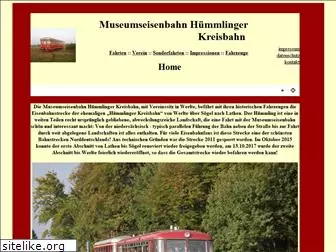 museumsbahn-huemmlingerkreisbahn.de