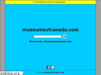 museumsofcanada.com