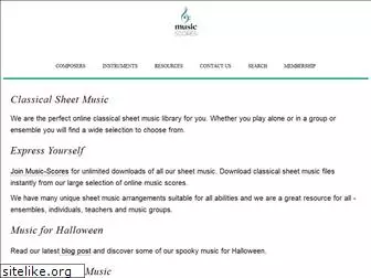music-scores.com