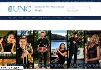 music.unc.edu