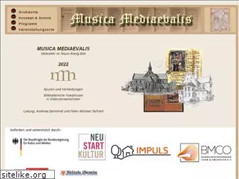 musica-mediaevalis.de