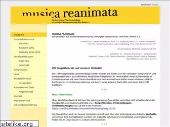 musica-reanimata.de