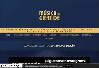 musicaengrande.es