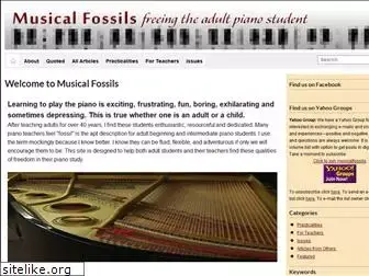 musicalfossils.com