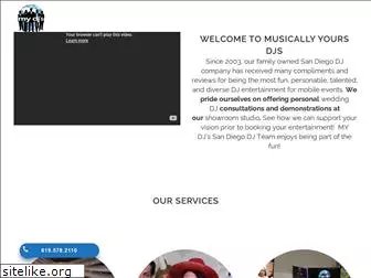 musicallyyoursdj.com