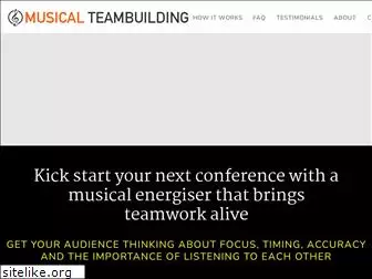 musicalteambuilding.com