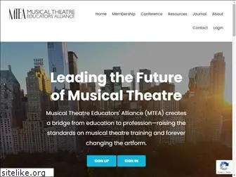 musicaltheatreeducators.org