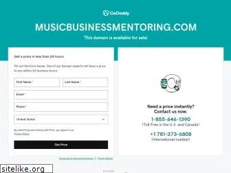 musicbusinessmentoring.com