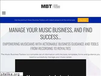 musicbusinesstoolbox.com