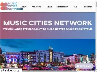 musiccitiesnetwork.com