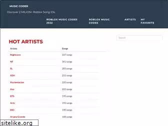 RMusicCoder : Free 3 Millions Roblox Music Codes & IDs