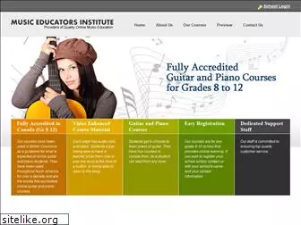 musiceducatorsinstitute.com