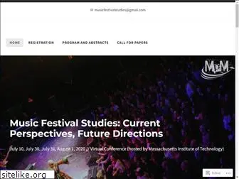 musicfestivalstudies.com