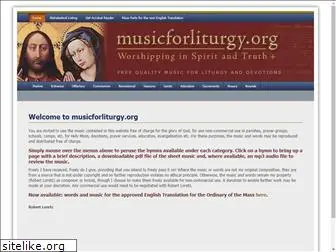 musicforliturgy.org