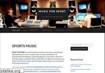 musicforsport.com