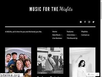 musicforthemisfits.com