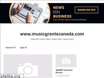 musicgrantscanada.com