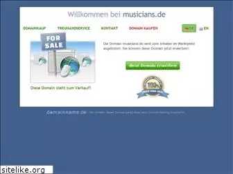 www.musicians.de website price