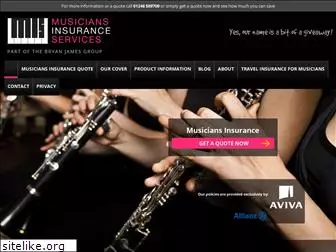 musiciansinsurance.co.uk