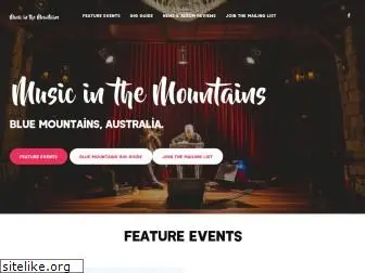 musicinthemountains.com.au