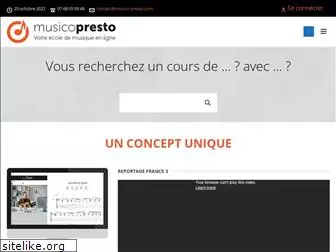 musico-presto.com