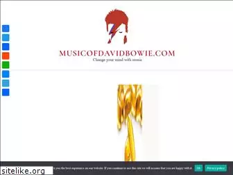 musicofdavidbowie.com