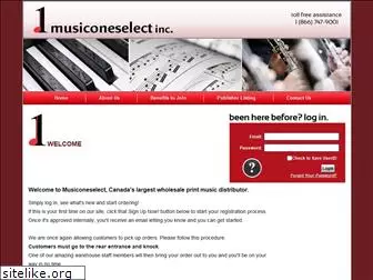 musiconeselect.ca