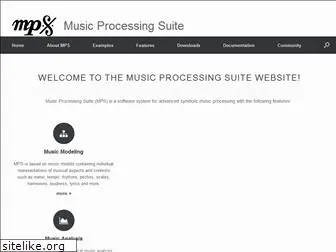 musicprocessing.net