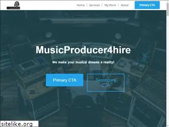 musicproducerforhire.com