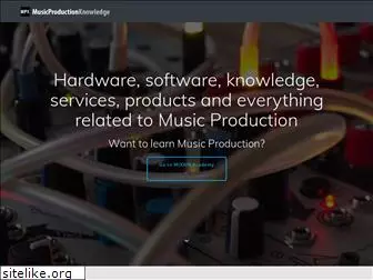 musicproductionknowledge.com