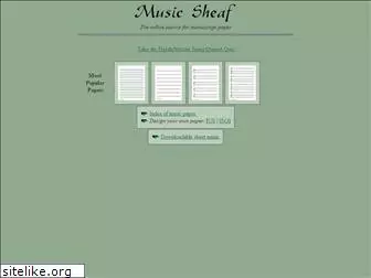 musicsheaf.com