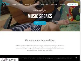 musicspeakstherapy.com