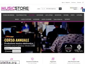 musicstoreitalia.com