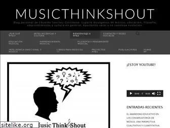 musicthinkshout.com