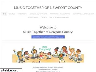 musictogethernewport.com