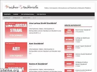 musiker-steckbriefe.de