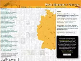 musikermuseen.de