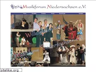 musikforum-niedersachsen.de
